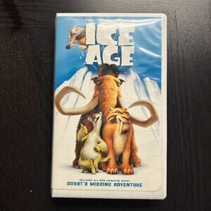 Ice Age (VHS, 2002, Includes Bonus Short "Scrats Mising Adventure")